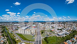 Drone image of Rodovia Deputado JoÃÂ£o Leopoldo Jacomel (PR 415) photo