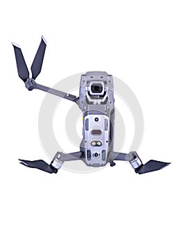 Drone isolated on white background!