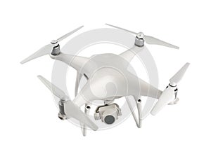 Drone isolated on white