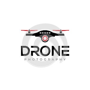 Drone Logo. Drone Photography Logo design vector