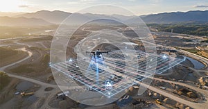 Drone Mapping - 3d scanning land - Construction
