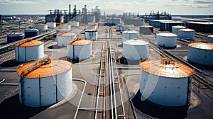 drone oil storage tanks