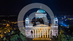 Esztergom Basilica drone photo