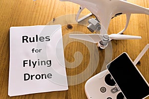 Drone`s safe driving manual