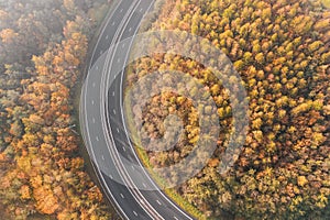 Drone Shoot over Scenic Road