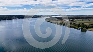 Drone shot of Blackman Point in Port Macquarie, New South Wales, Australia