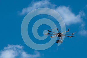 Drone, UAV , Multirotor Photography Helicopter