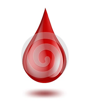 Drop of blood