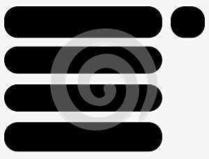 Drop down menu symbols for webdesign, front-end developement con