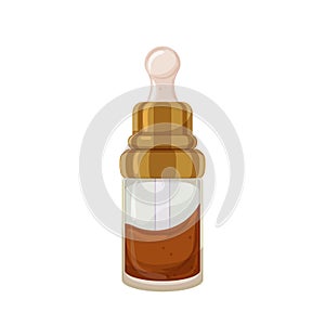 drop fragrance oil color icon vector illustration