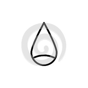 a drop icon. Element of autumn icon for mobile concept and web apps. Thin line a drop icon can be used for web and mobile