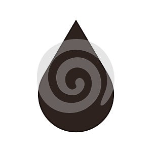 Drop icon - vector illustration