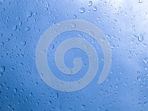 It is drop on mirror.