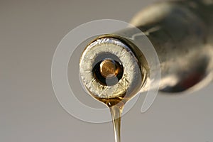 A drop of precious oil macro 3