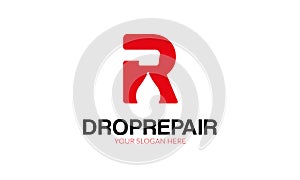 Drop Repair Logo Template