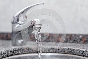 Drop of water photo