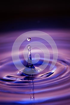 Drop of water macro