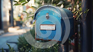 dropbox blue mailbox