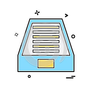 Dropbox icon design vector