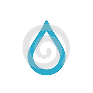 Droplet Logo Template. Drop Water Icon. Illustration Design. Vector EPS 10
