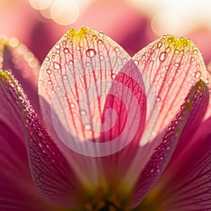 Droplets are evenly distributed adding texture to the smooth