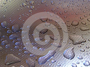 Droplets on metal