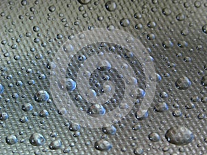 Droplets on metal