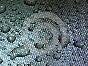 Droplets on metal