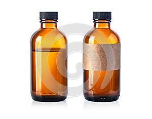 Dropper Bottle - Amber Glass photo