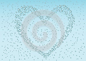 Drops_heart_background
