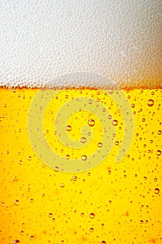 Drops of a Ice Cold Pint of Beer