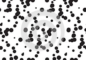 Drops ink stains seamless pattern