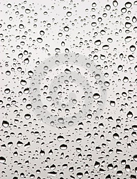 Drops of a rain