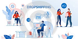 Dropshipping and Contactless Safety Delivery Set