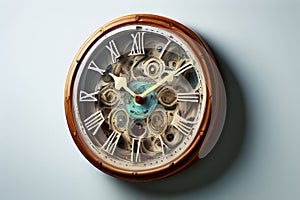 droste effect clock recursive image of a clock containing smalle