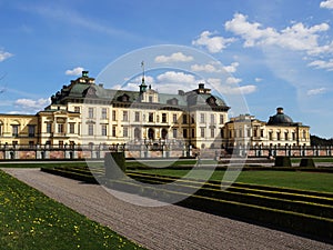 Drottningholm Palace in Stockholm, Sweden