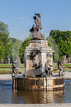 Drottningholm Palace Stockholm Sweden Fountain