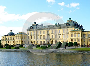 Drottningholms slott, beautiful UNESCO World Heritage Site in Stockholm