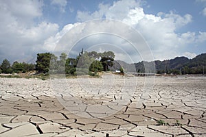 Drought affected area