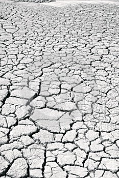 Drought - cracked earth