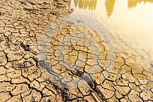 Drought land so long waterless photo