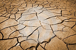 Drought soil