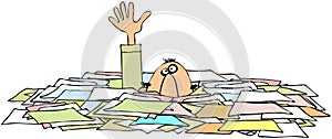 Drowning In Paperwork