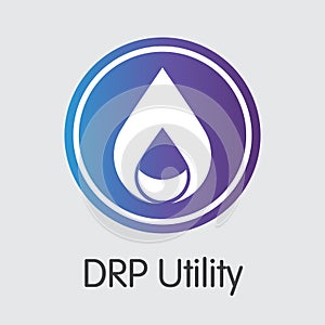 Drp Utility - Cryptocurrency Icon.