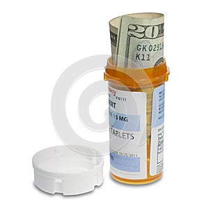Drug cost, isolated