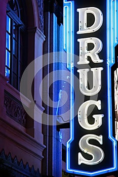 Drug Neon Sign