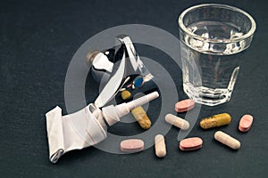 Drug residues in drinking water photo