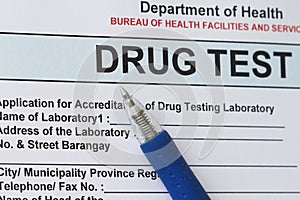 Drug test