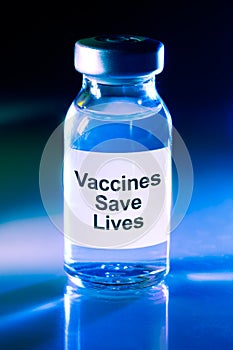 Drug vial - Vaccines Save Lives