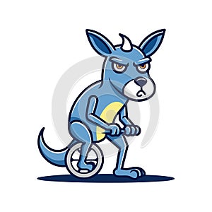 Drugged Kangaroo on Cycling Journey